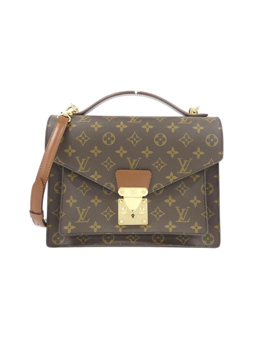 Louis Vuitton Monceau Handbag Canvas #341565L13B